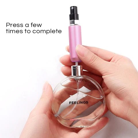 5ml Refillable Mini Perfume Spray Bottles x3 - Tega Scents