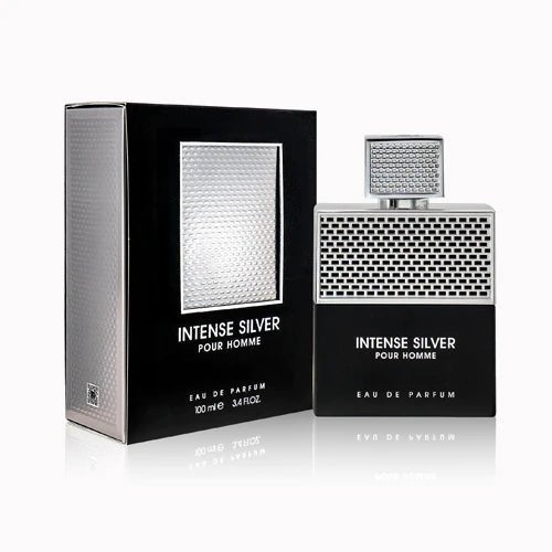 Intense Silver Pour Homme 100ml - Tega Scents