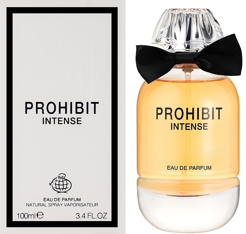 Prohibit Intense by Fragrance World 100ml - Tega Scents
