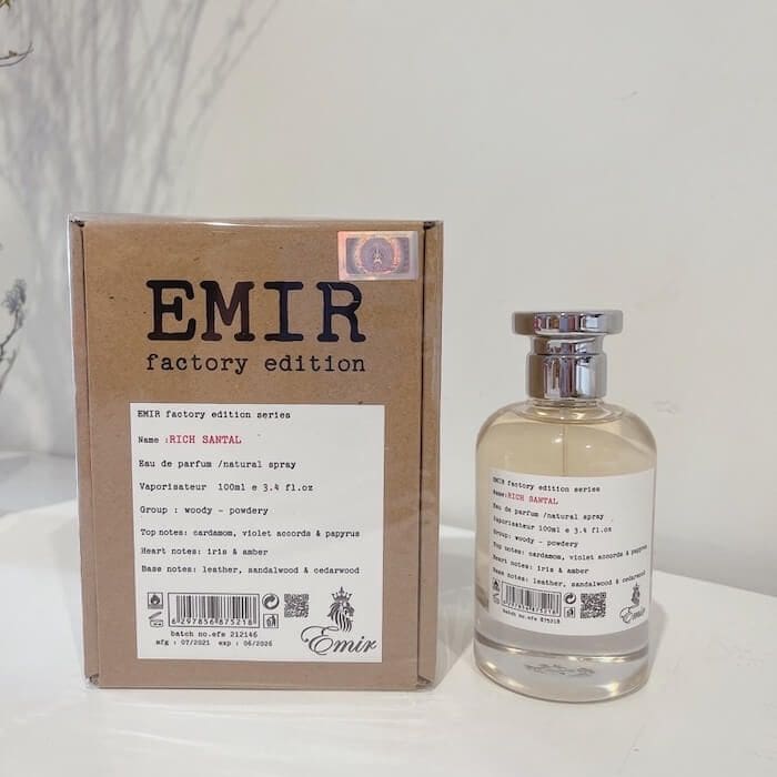 Rich Santal Emir Factory Edition 100ml Unisex - Tega Scents