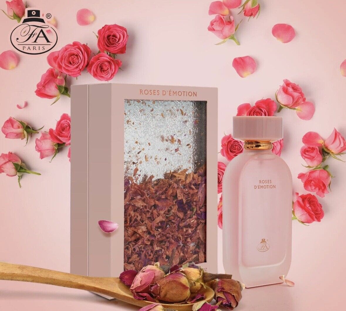 Roses D`Emotion 100 ml Eau De Parfum Floral scent - Tega Scents