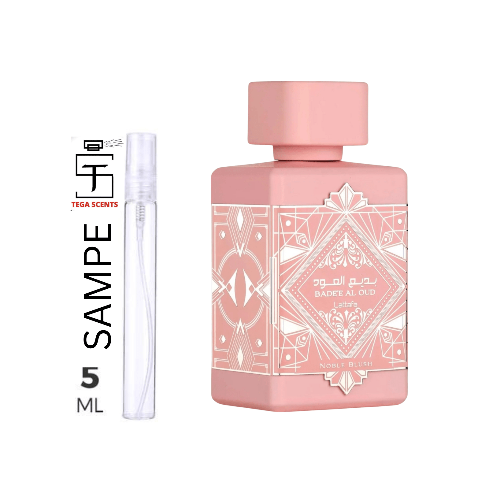 Bade'e al oud Noble Blush Lattafa 5ml - Tega Scents