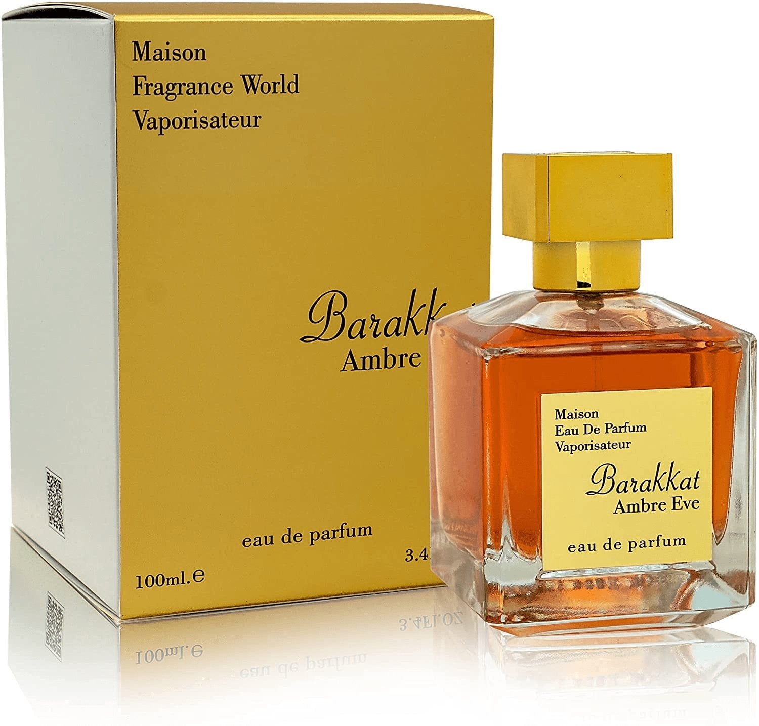 BARAKKAT AMBRE EVE 100ml BY FRAGRANCE WORLD - Tega Scents