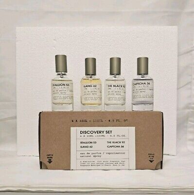 EMPER DISCOVERY SET 4 X 30ML EDP SPRAY STALLION 53, THE BLACK 92,ILANG 62, CAPTCHA 36 - Tega Scents