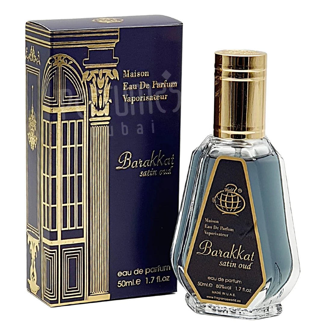 Fragrance World Barakkat Satin Oud 50 ml Eau De Parfum - Tega Scents