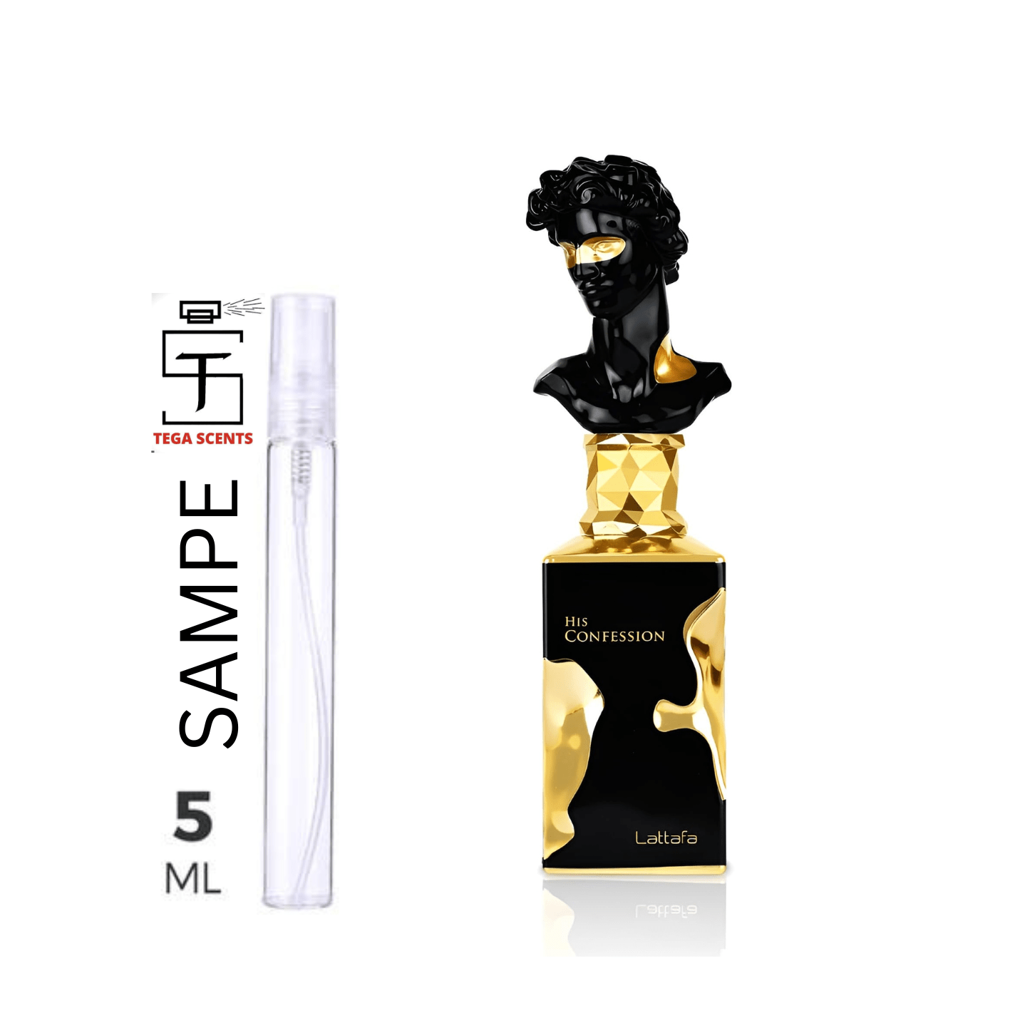 His Confession by Lattafa 5ml Eau De Parfum - Tega Scents