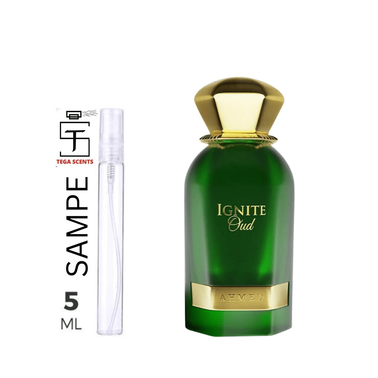 Ignite Oud EDP by Ahmed Al Maghribi 5ml - Tega Scents
