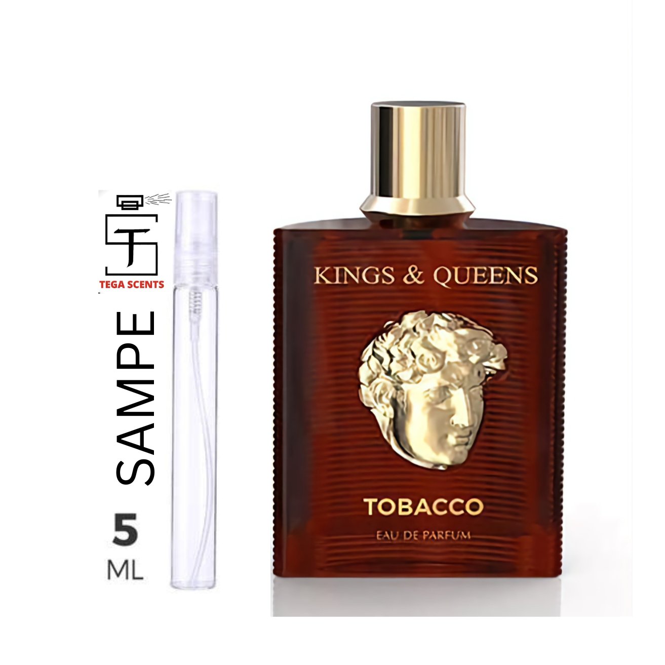 Kings And Queens Tobacco EDP 5ml by Amaran Perfumes - Tega Scents
