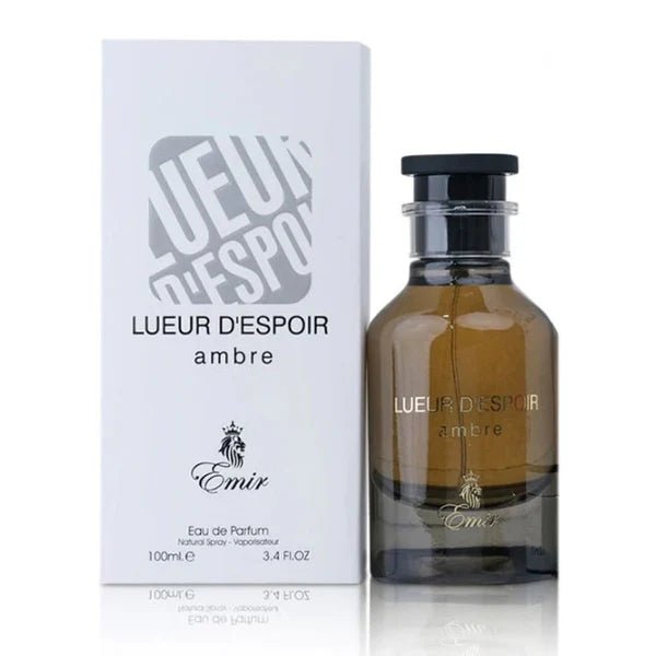 Lueur d’Espoir Ambre by Emir EDP 100ml - Tega Scents