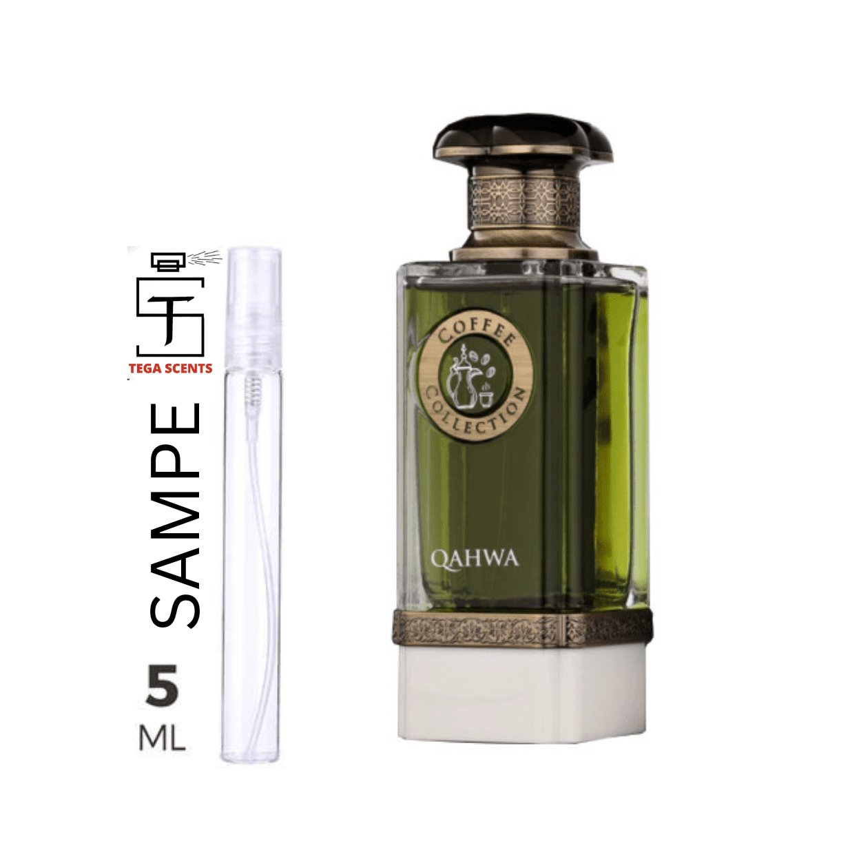 Qahwa (Coffee Collection) 5ml EDP by Fragrance World - Tega Scents