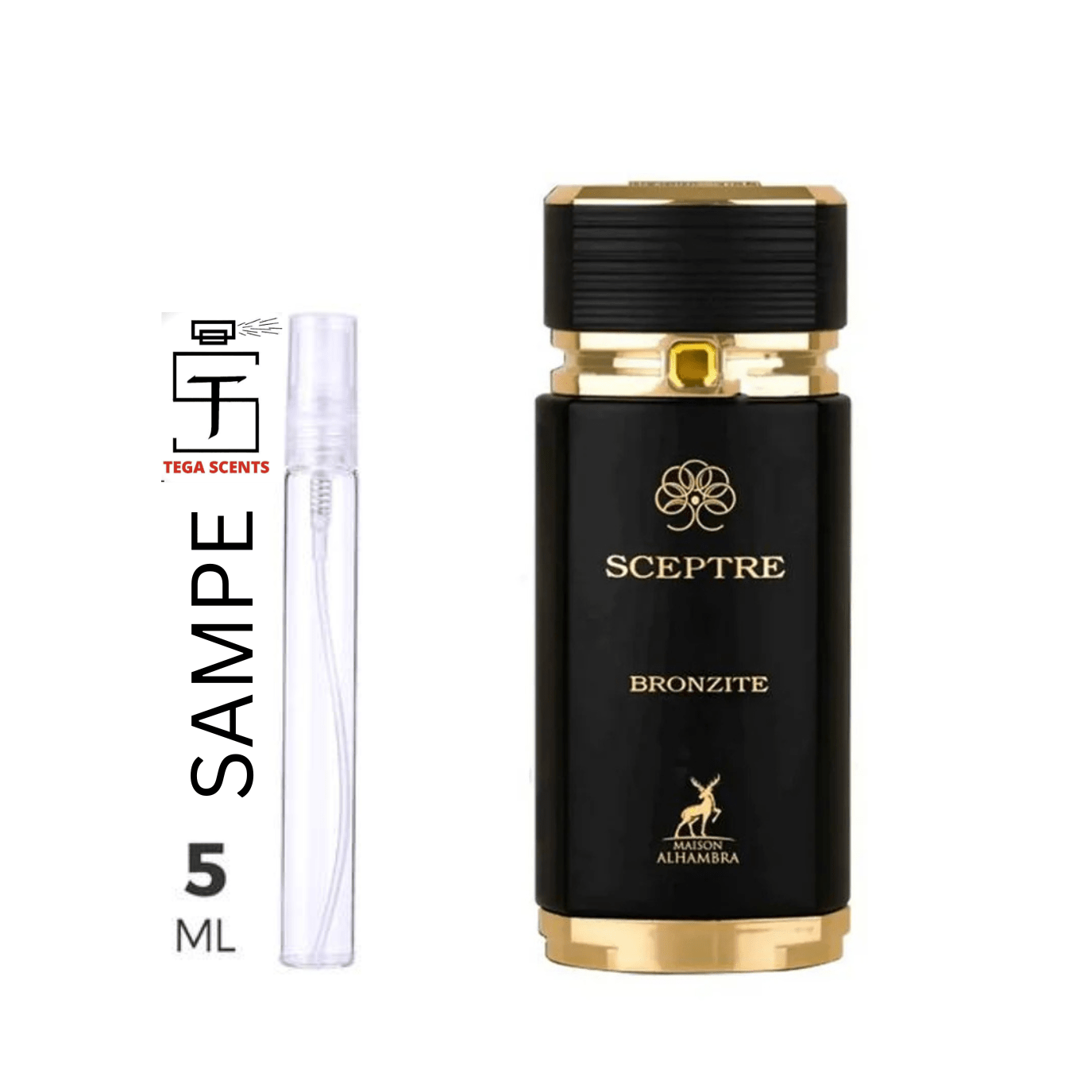 Sceptre Bronzite 5ml EDP by Maison Alhambra - Tega Scents