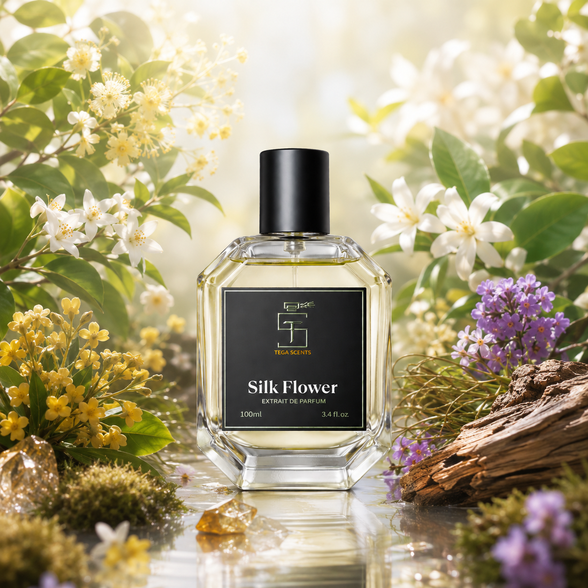 Silk Flower Extrait De Parfum 100ml - Tega Scents