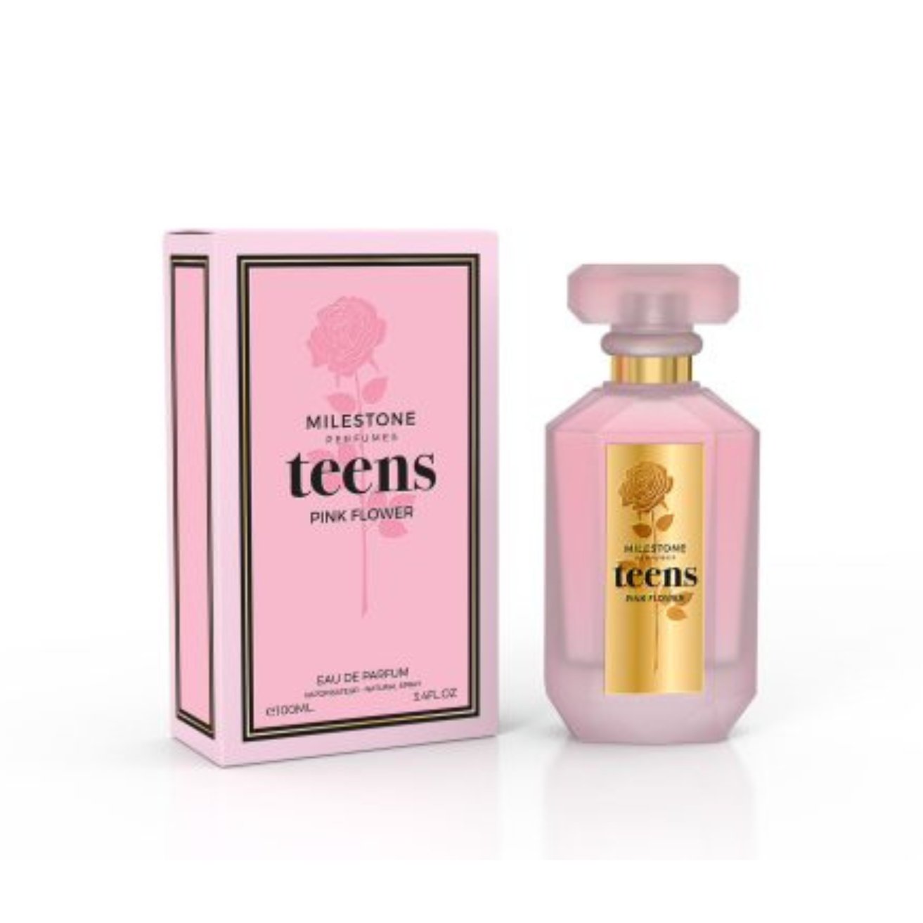 Teens Pink Flower 100ml EDP by Milestone - Tega Scents